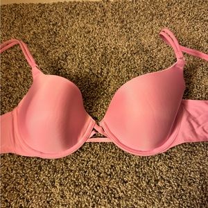 pink victoria secret bra
